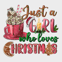 Pink Just A Girl Who Loves Christmas Urban Hoodie | Teevron