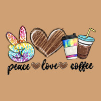 Peace Love Coffee Vintage Tee | Teevron