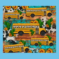School Bus Cactus Sunflower Premium Sweatshirt | Teevron