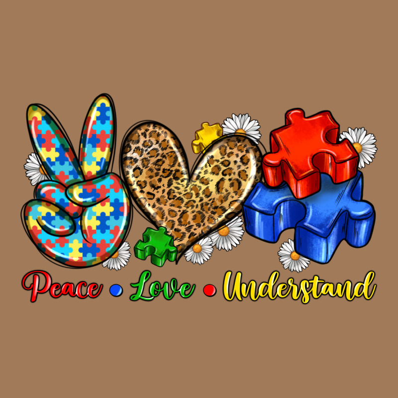 Peace Love Understand Classic Tee by Zillion Design Studio | Teevron