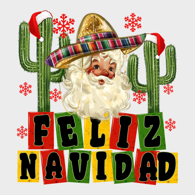 Feliz Navidad Mexican Santa Urban Hoodie by MaliasSmallBusiness | Teevron