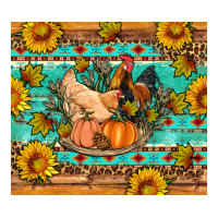 Fall Coop Animals Pumpkin Premium Tee | Teevron