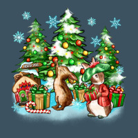 Christmas Rabbits Urban Heavy Tee | Teevron