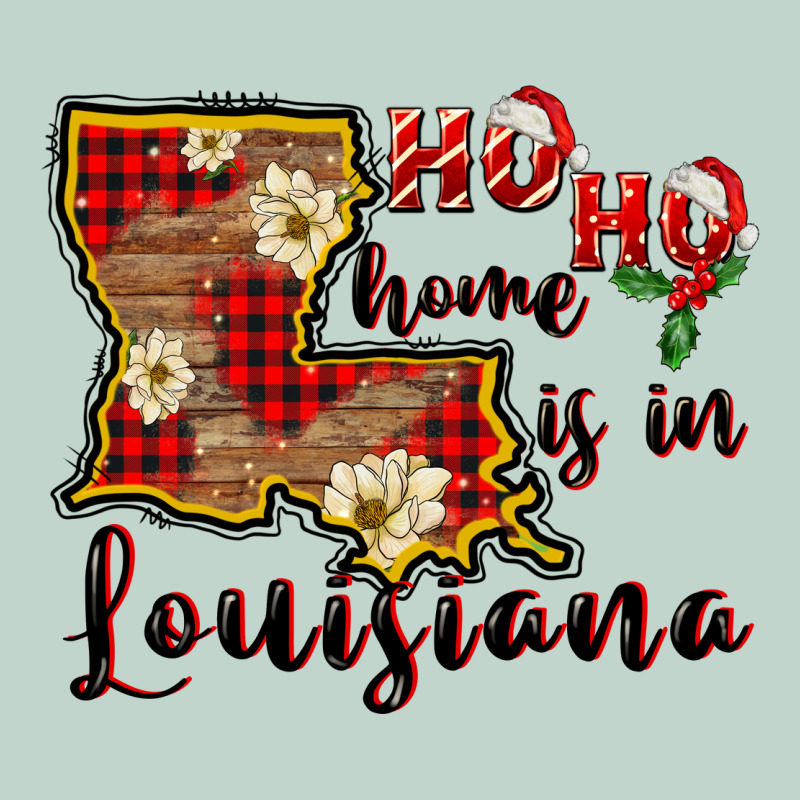 Ho Ho Home Is In Louisiana Zipper Hoodie by FaDigitalArtStudio | Teevron