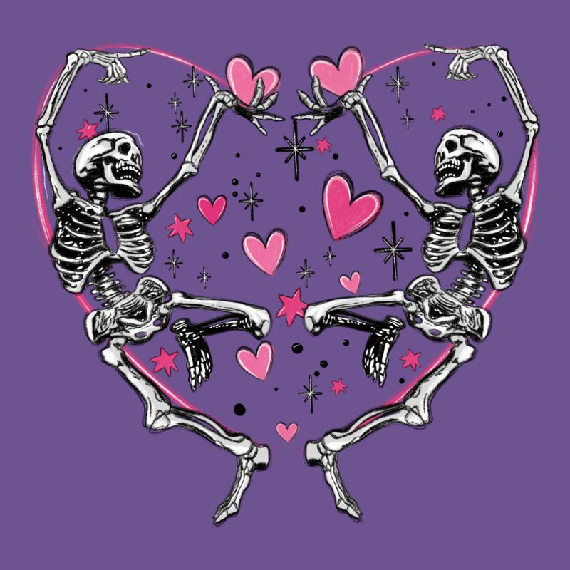 Valentines Day Skeleton Vintage Tee by MaliasSmallBusiness | Teevron