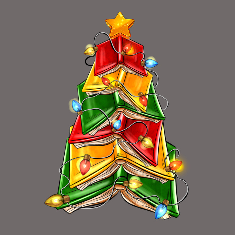 Christmas Book Tree Urban Heavy Tee by Zillion Design Studio | Teevron