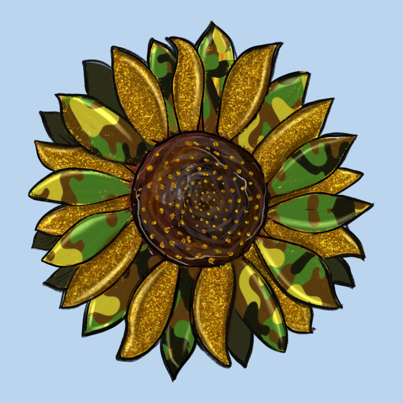 Camouflage Flitter Sunflowers Classic Tee by RanaPortraitStore | Teevron