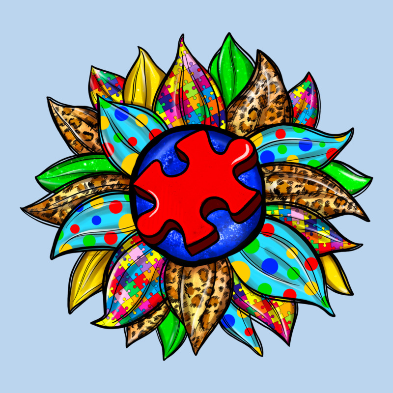 Autism Sunflower Classic Tee by Zillion Design Studio | Teevron