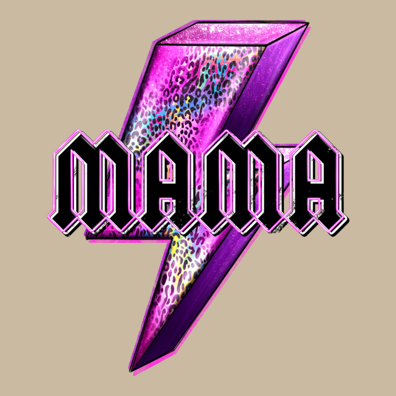 Mama Neon Leopard Lightning Bolt Long Sleeve Tee by texasbilliewilder | Teevron