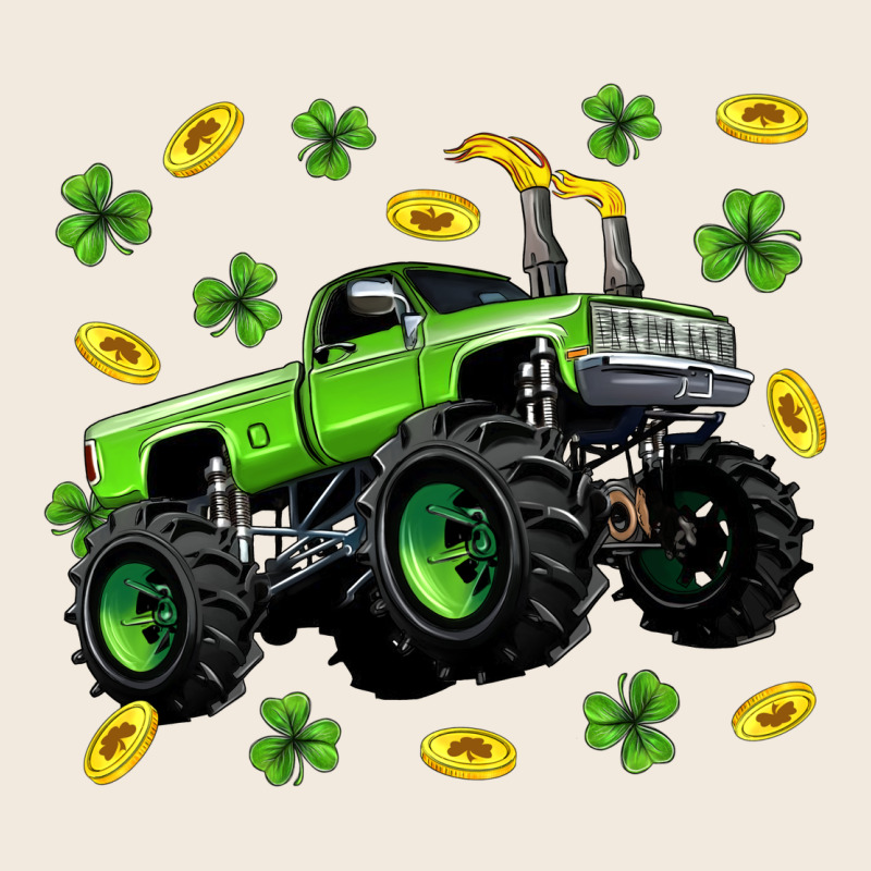 Monster Truck St Patricks Day Zipper Hoodie by Neo Western | Teevron