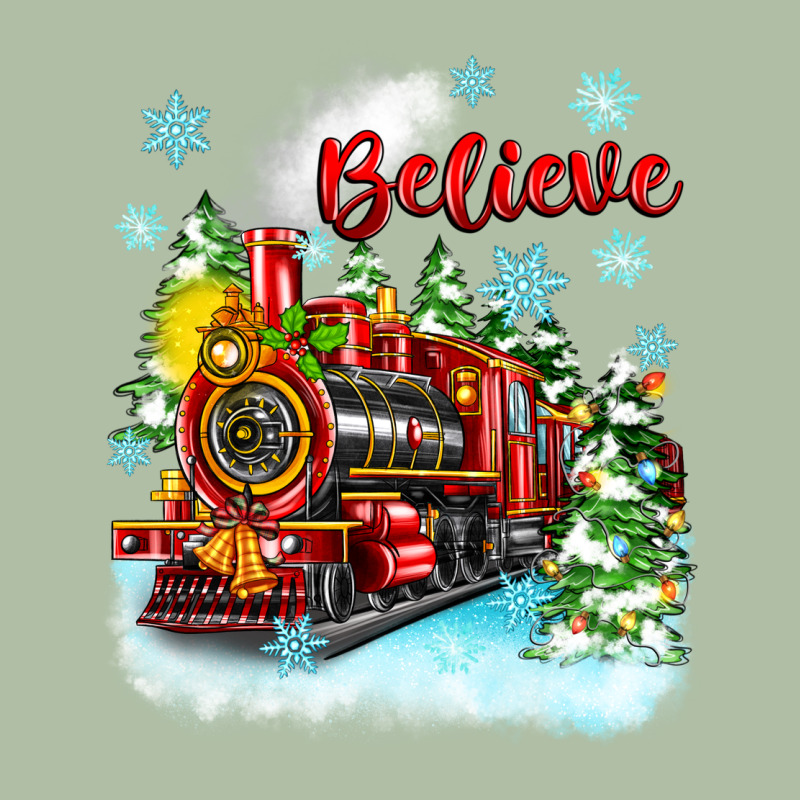 Christmas Polar Express Believe Urban Heavy Tee by Zillion Design Studio | Teevron