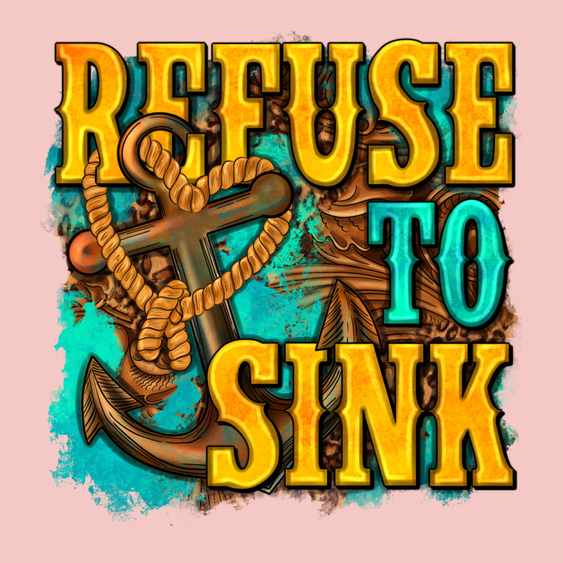 Refuse To Sink Western Urban Heavy Tee by texasbilliewilder | Teevron