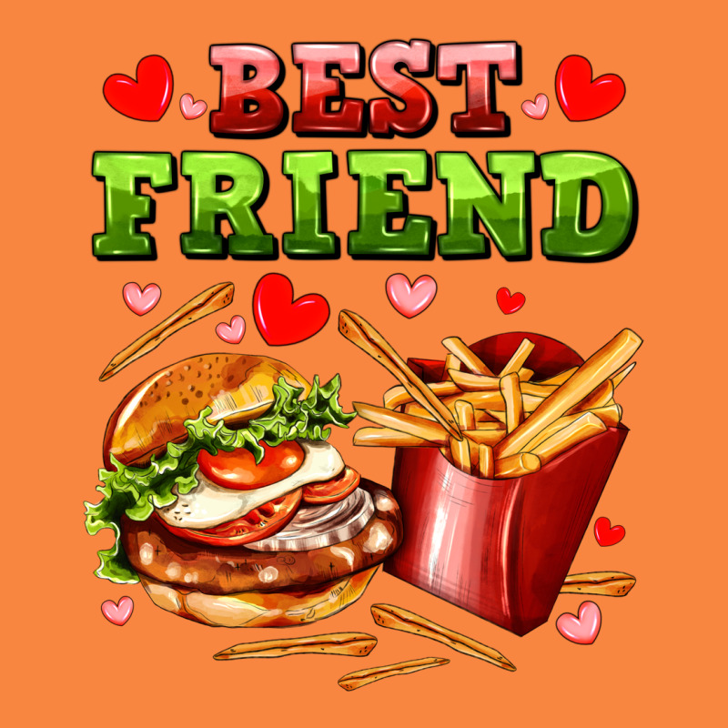 Best Friend Hamburger Potatoes Premium Sweatshirt by AdoDesignShop | Teevron