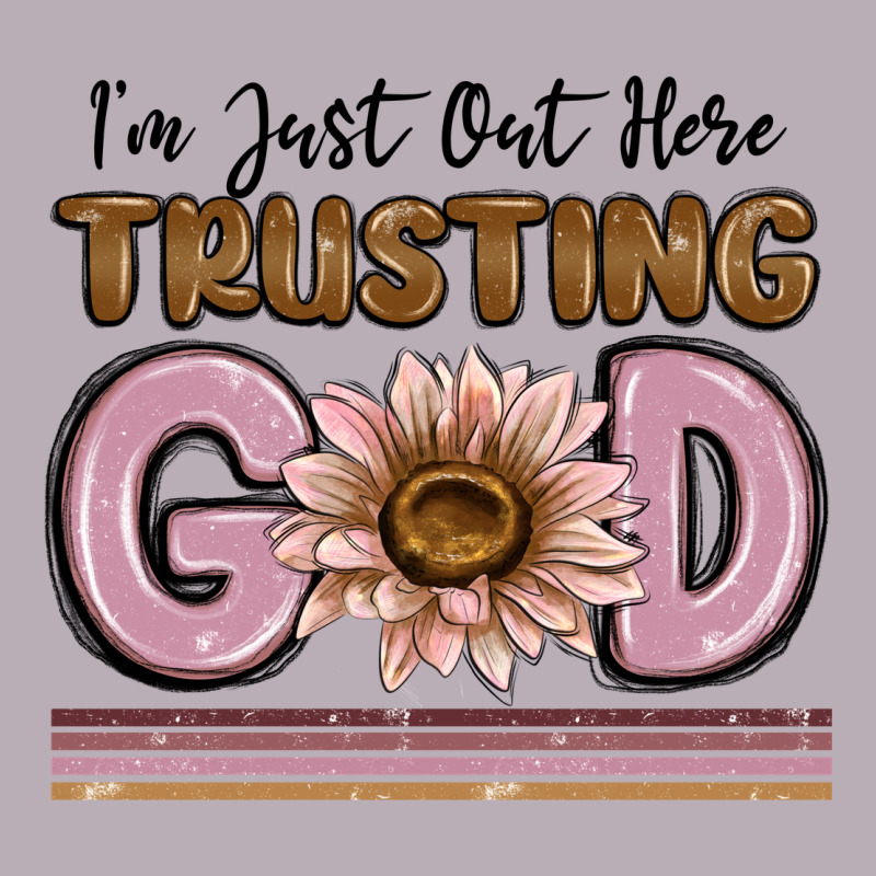 Im Just Out Here Trusting God Vintage Tee by MaliasSmallBusiness | Teevron
