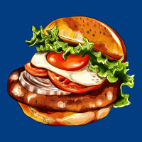 American Hamburger Premium Sweatshirt | Teevron