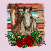 Horses With Roses Classic Tee | Teevron