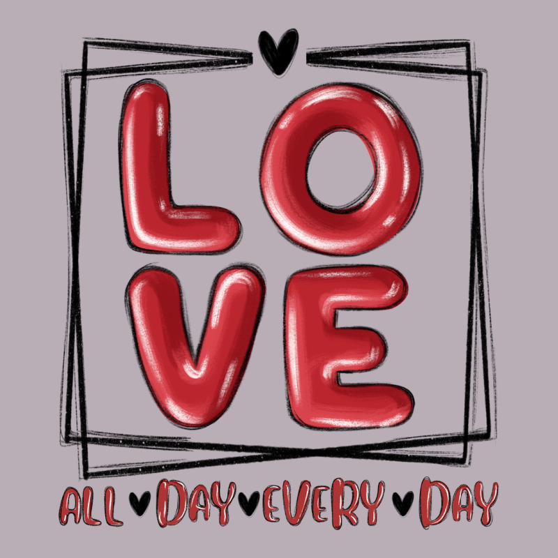 Love All Day Every Day Vintage Tee by MaliasSmallBusiness | Teevron
