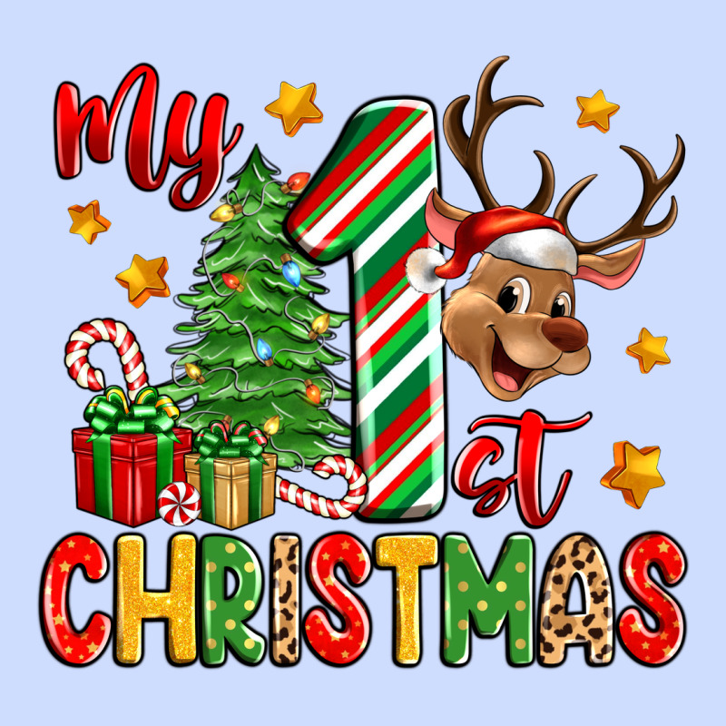 My First Christmas Urban Heavy Tee by Zillion Design Studio | Teevron