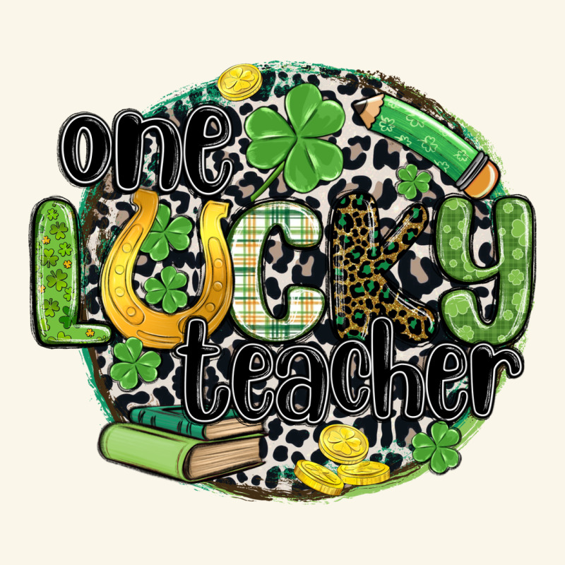 One Lucky Teacher Premium Hoodie by MaliasSmallBusiness | Teevron