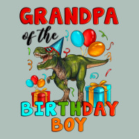 Grandpa Of The Birthday Boy T Rex Heavyweight Hoodie | Teevron
