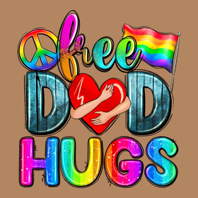 Free Dad Hugs Long Sleeve Tee by Zillion Design Studio | Teevron
