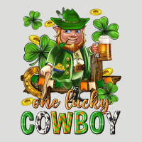 One Lucky Cowboy With St. Patricks Elf Zipper Hoodie | Teevron