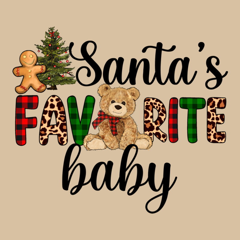 Santa's Favorite Baby Heavyweight Hoodie by AdoDesignShop | Teevron