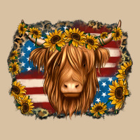 4th Of July Shaggy Cow Heavyweight Hoodie | Teevron