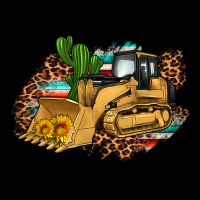 Bulldozer Leopard Cactus Sunflower Premium Sweatshirt | Teevron