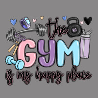 The Gym Is My Happy Place Vintage Tee | Teevron
