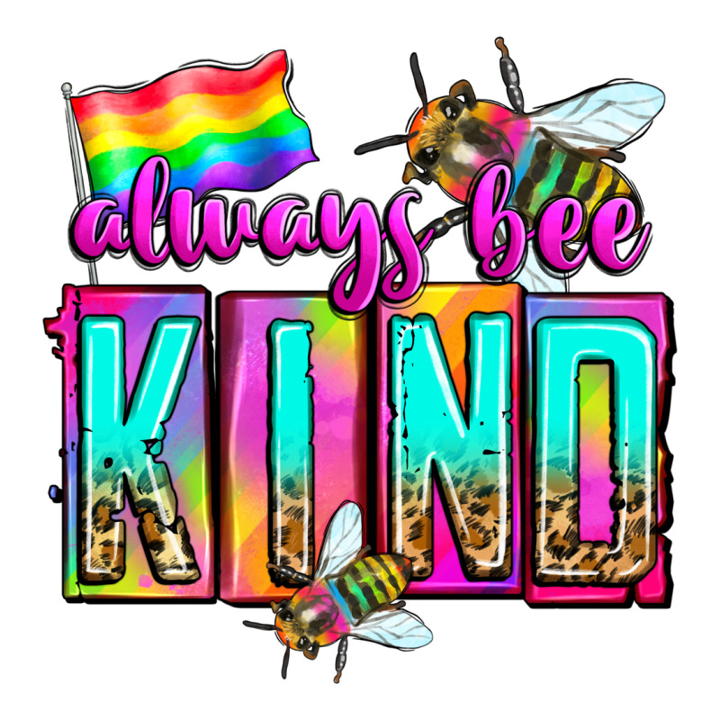 Always Bee Kind Long Sleeve Tee by Zillion Design Studio | Teevron