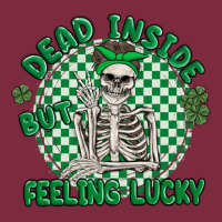 Dead Inside But Feeling Lucky Premium Hoodie | Teevron