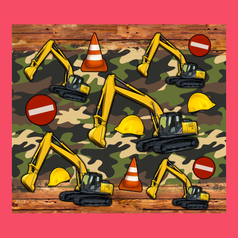 Excavator Camouflage Premium Sweatshirt by Artiststas | Teevron