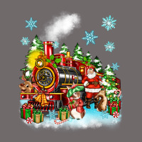 Christmas Santa And Friends Train Urban Heavy Tee | Teevron
