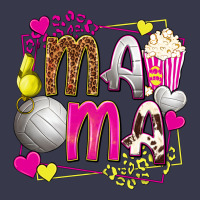 Mama Volleyball With Popcorn Long Sleeve Tee | Teevron
