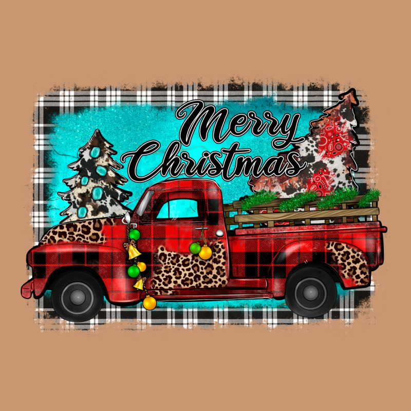 Truck Merry Christmas Heavyweight Hoodie by JahusDesignShop | Teevron