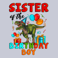 Sister Of The Birthday Boy T Rex Heavyweight Hoodie | Teevron