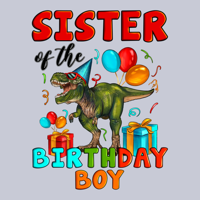 Sister Of The Birthday Boy T Rex Heavyweight Hoodie by Artiststas | Teevron