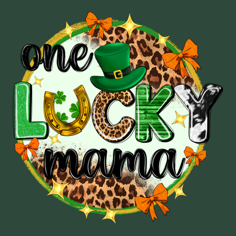 One Lucky Mama  St. Patricks Day Zipper Hoodie by Neo Western | Teevron