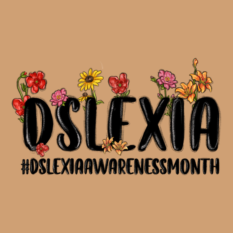 Dslexia Awareness Month Vintage Tee by MaliasSmallBusiness | Teevron