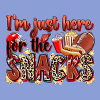I'm Just Here For The Snacks American Football Long Sleeve Tee | Teevron