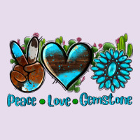 Peace Love  Gemstone Premium Hoodie | Teevron