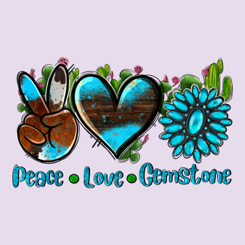 Peace Love  Gemstone Premium Hoodie by AdoDesignShop | Teevron