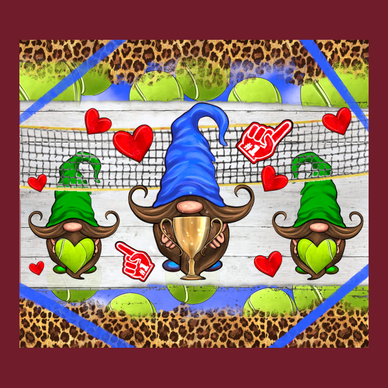 Western Tennis Gnome Zipper Hoodie by HRA Design Shop | Teevron