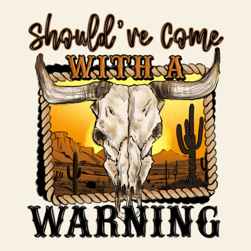 Should've Come With A Warning Vintage Tee by MaliasSmallBusiness | Teevron