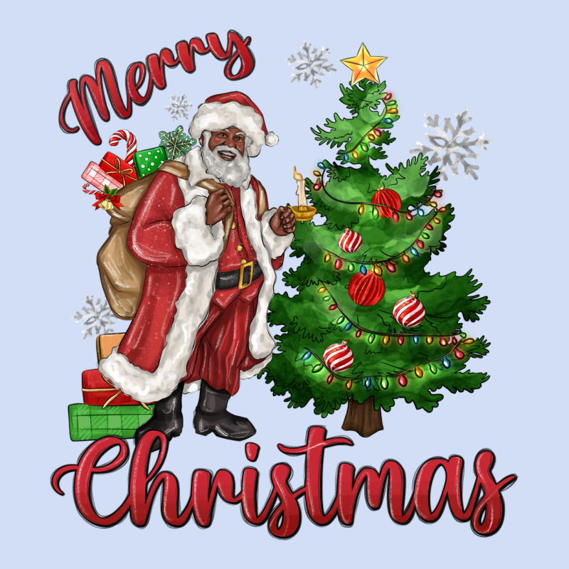 Merry Christmas Black Santa Urban Hoodie by MaliasSmallBusiness | Teevron