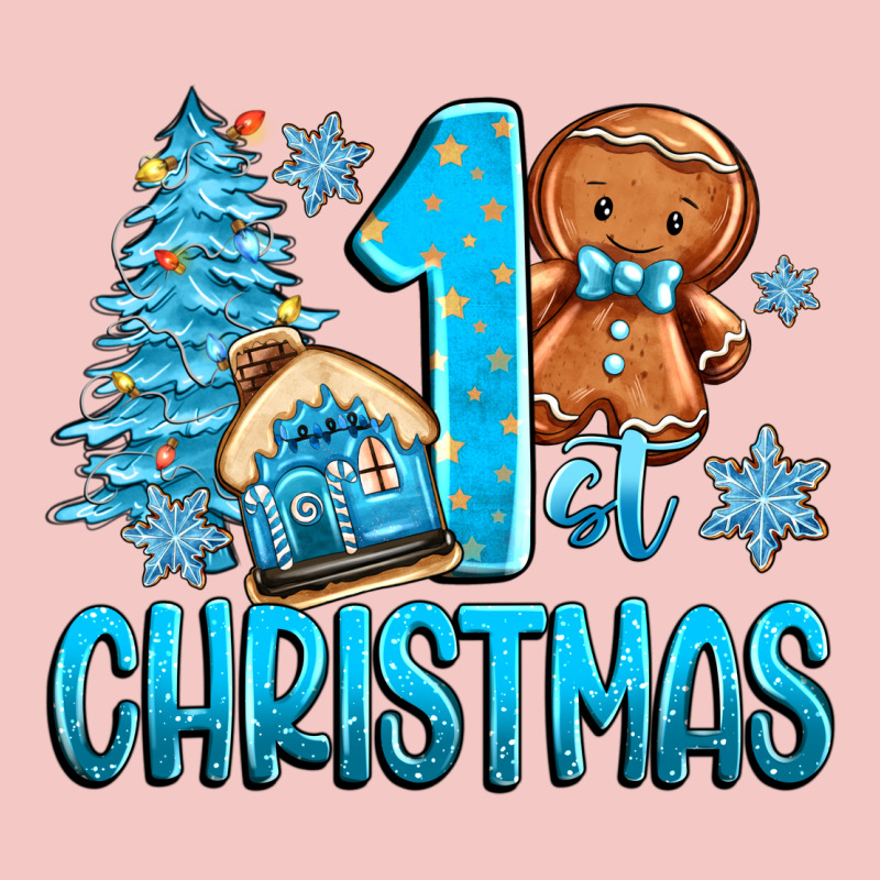1st Christmas Gingerbread Boy Urban Heavy Tee by Zillion Design Studio | Teevron