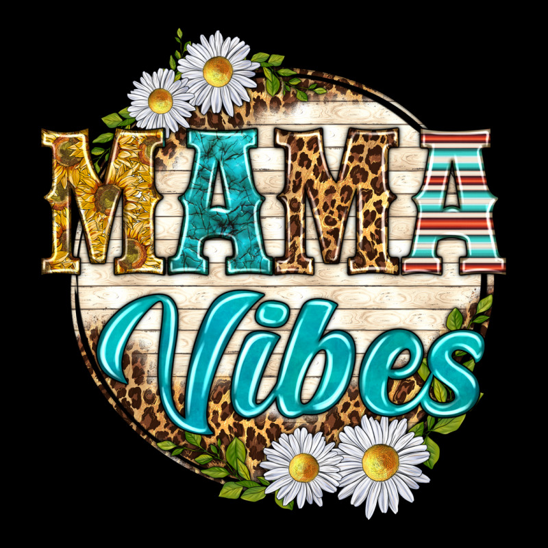 Mama Vibes With Daisies Long Sleeve Tee by texasbilliewilder | Teevron