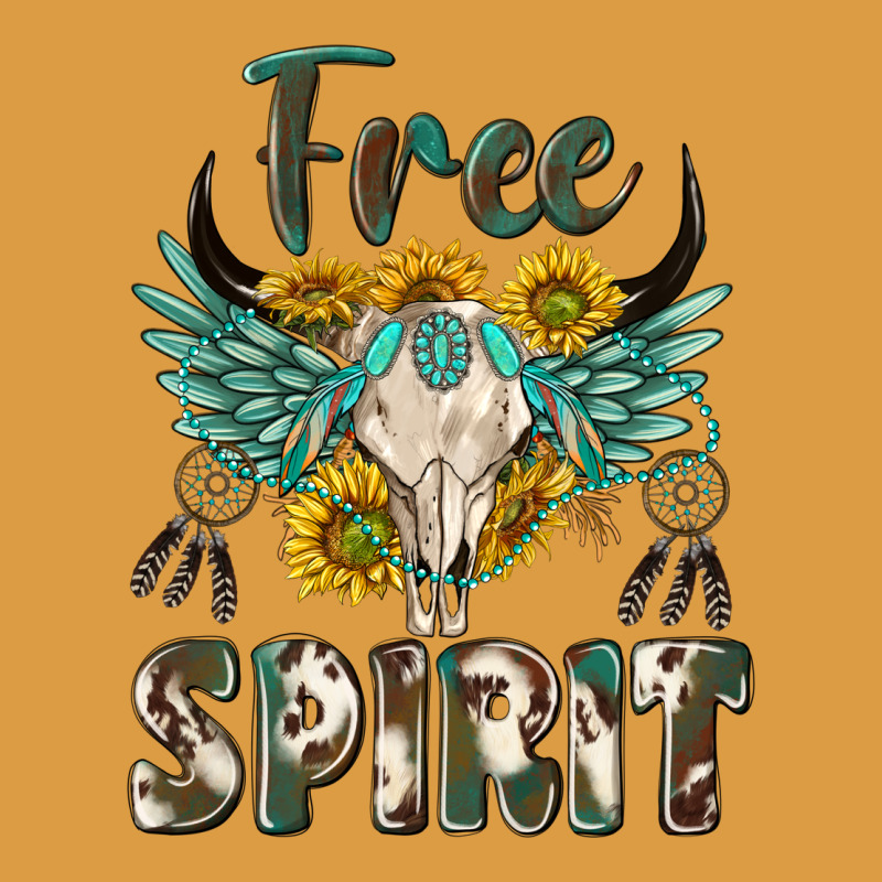 Western Boho Free Spirit Urban Heavy Tee by texasbilliewilder | Teevron