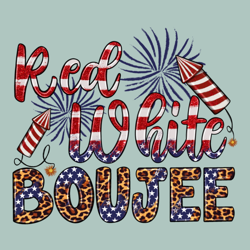 Red White Boujee Premium Sweatshirt by Artiststas | Teevron
